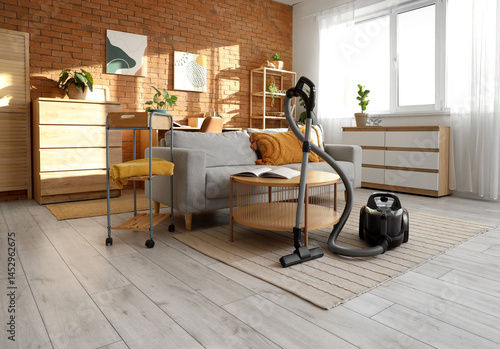 Interior of living room wit...