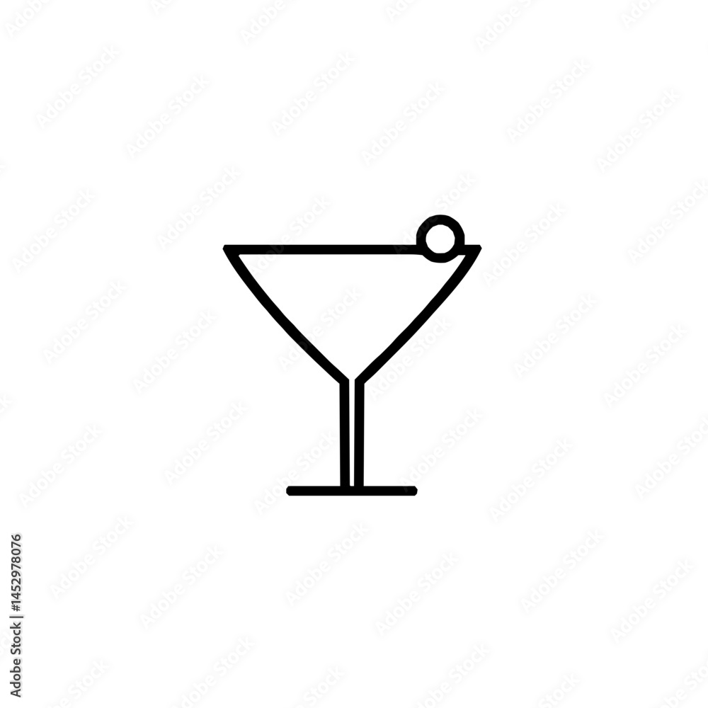 Sleek Cocktail Logo Uniting Modern Trends with Timeless Elegance Through Clean Vector Lines and A Harmonious Balanced Palette Sleek Cocktail Logo Uniting Modern Trends with Timeless Elegance Through Clean Vector Lines and A Harmonious Balanced Palette