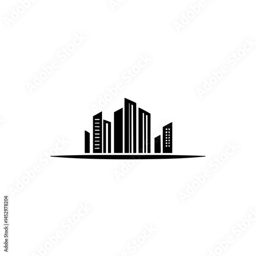 Sophisticated Modern Real Estate Logo Design with Minimalistic and Elegant Typography and a Dynamic Emblem for Professional Branding