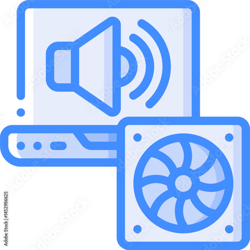 laptop illustration on a white background     