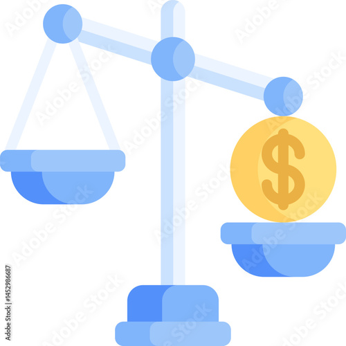 law illustration on a white background     