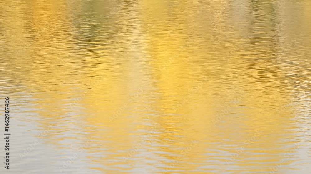 Golden Water Reflection Abstract Background Texture Golden Water Reflection Abstract Background Texture