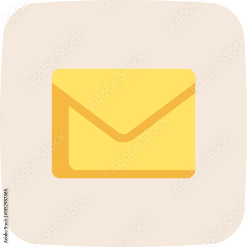 mail illustration on a white background     