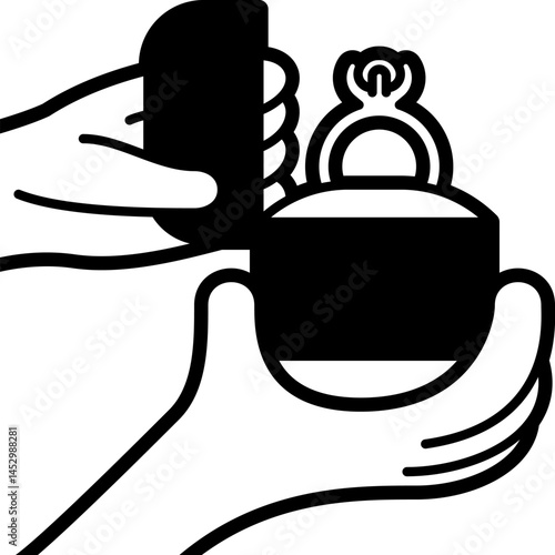 marriage illustration on a white background     
