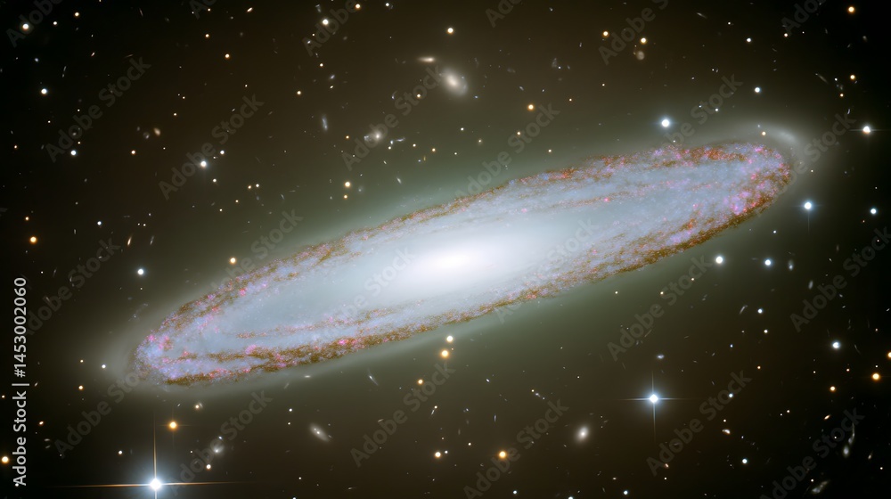 Stunning Spiral Galaxy in Deep Space, Celestial Wonders, Cosmic Background Stunning Spiral Galaxy in Deep Space, Celestial Wonders, Cosmic Background