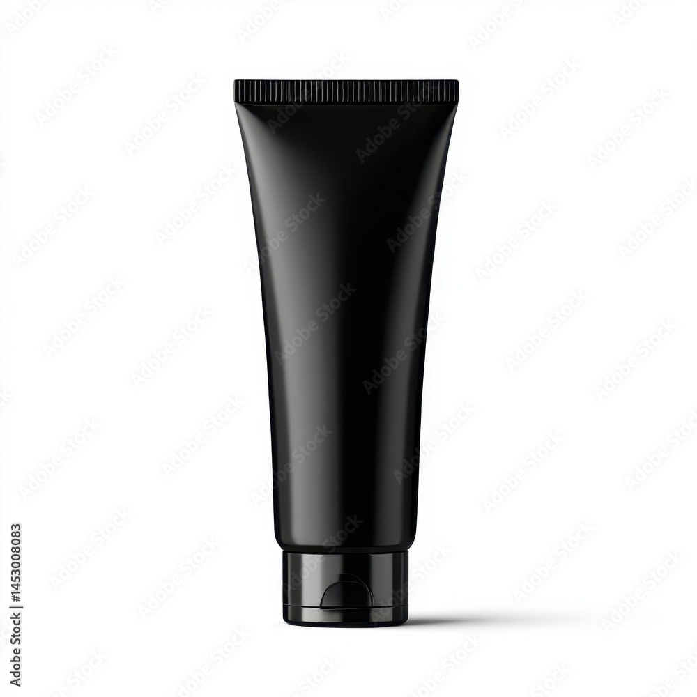Cosmetic tube isolated on white background Cosmetic tube isolated on white background