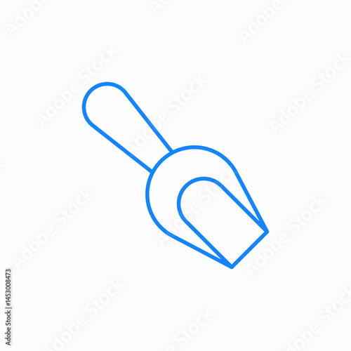 scoop icon icon sign vector