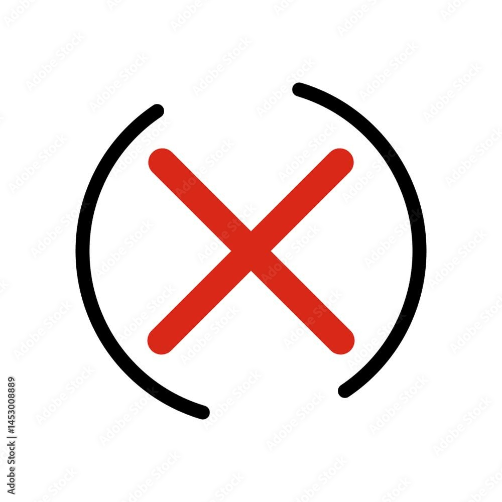 Red Cross Motion Graphic with Transparency,
Cancel Operation Symbol with Clear Background Red Cross Motion Graphic with Transparency,
Cancel Operation Symbol with Clear Background