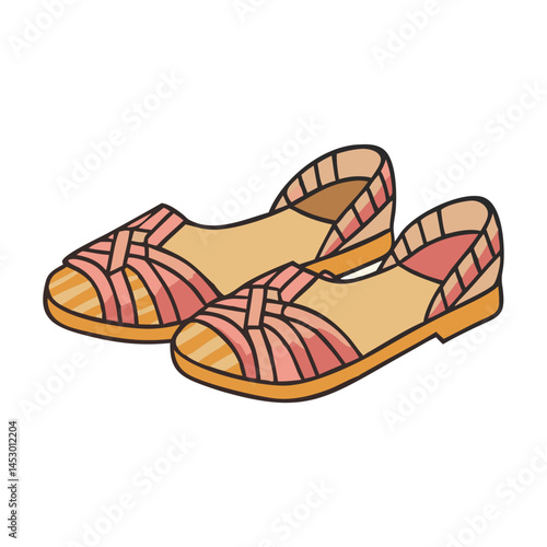 Find cute pink woven sandals for summer footwear fashion comfortable and stylish shoes online