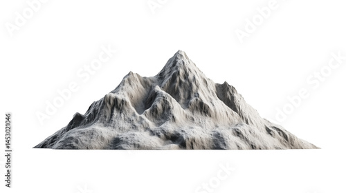 mountain landscape vector illustration