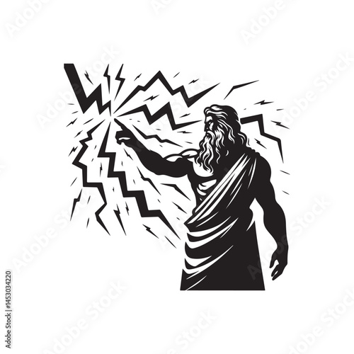 Zeus's Lightning Bolt Vector (10).eps