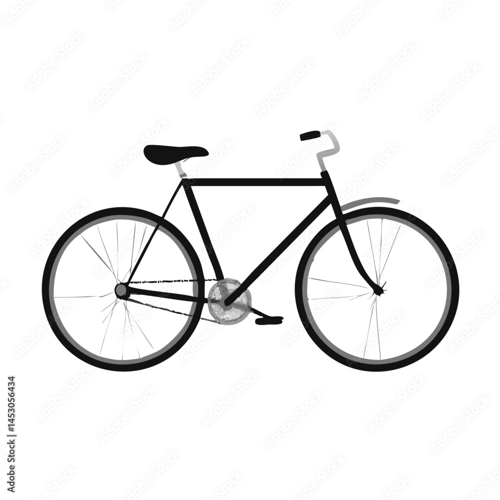 Obraz premium Bicycle: The Eco-Friendly Mode of Transport