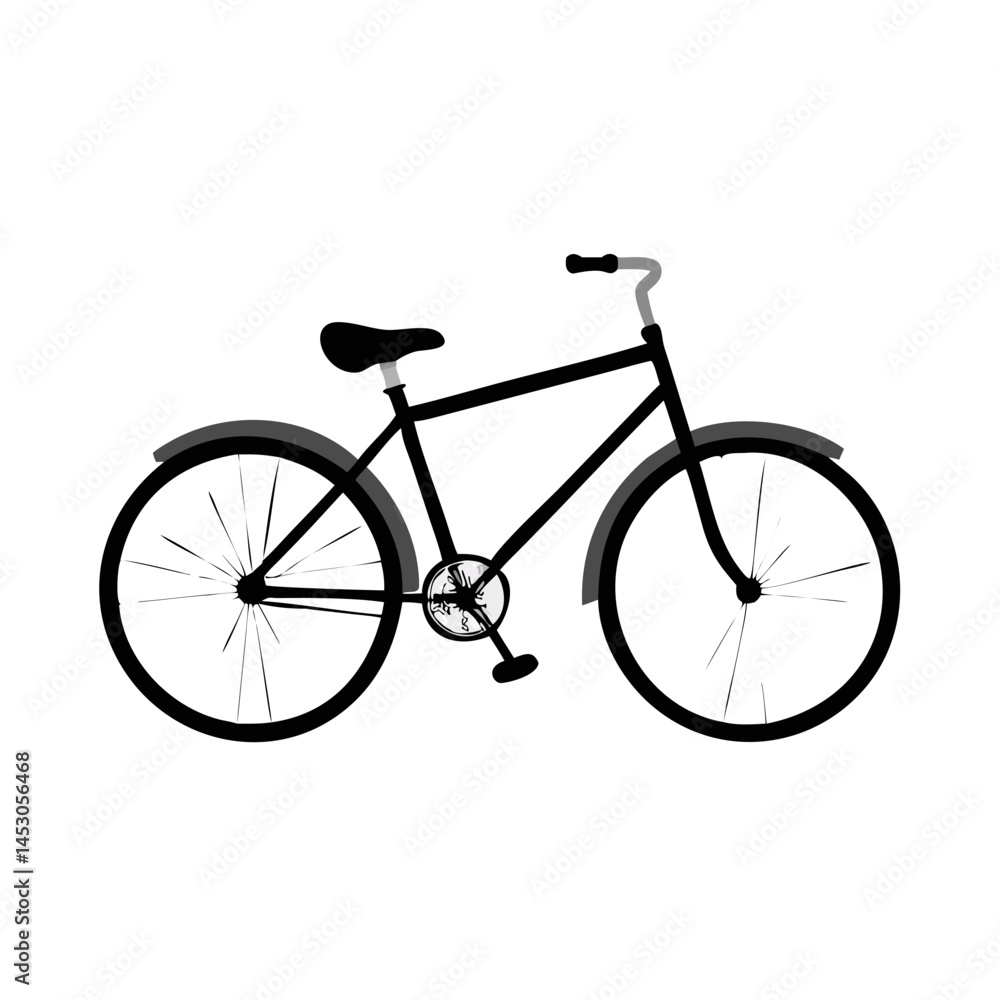 Obraz premium Bicycle: The Eco-Friendly Mode of Transport