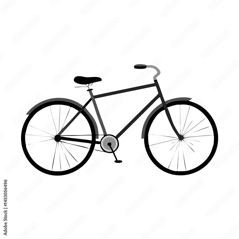 Obraz premium Bicycle: The Eco-Friendly Mode of Transport