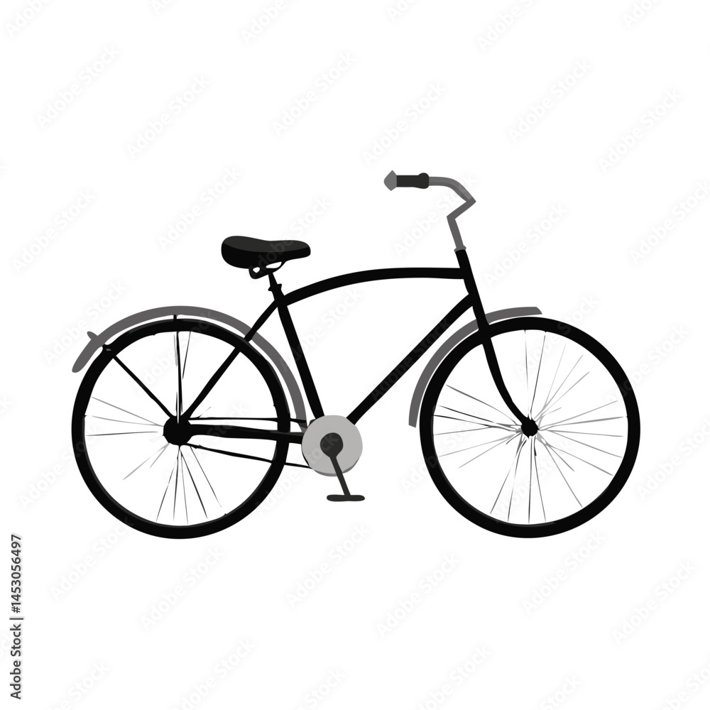 Obraz premium Bicycle: The Eco-Friendly Mode of Transport