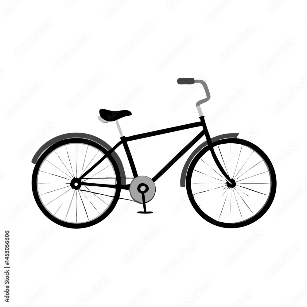 Obraz premium Bicycle: The Eco-Friendly Mode of Transport