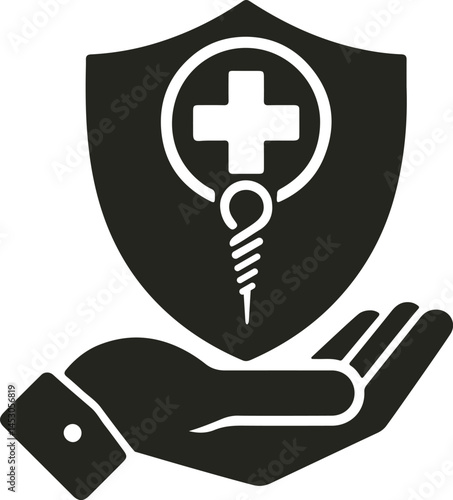 Modern health vector design featuring medical icons, heart monitor, and clean blue tones—perfect for wellness apps, clinics, and digital healthcare projects.