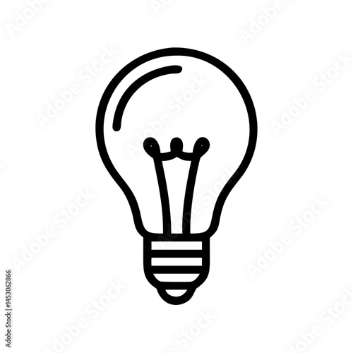 Icon of a Light Bulb