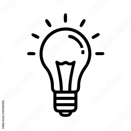 Icon of a Light Bulb
