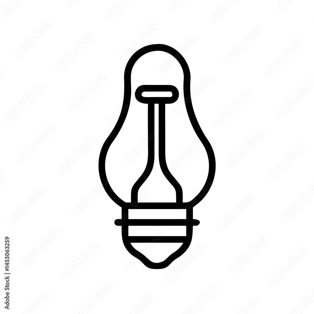 Icon of a Light Bulb Icon of a Light Bulb