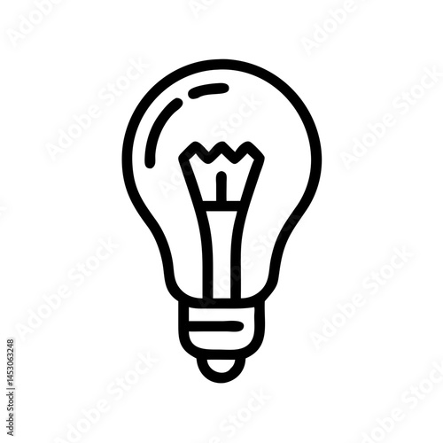 Icon of a Light Bulb