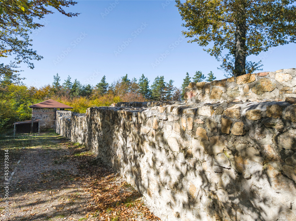 Roman fortified settlement Tsari Mali grad, Bulgaria