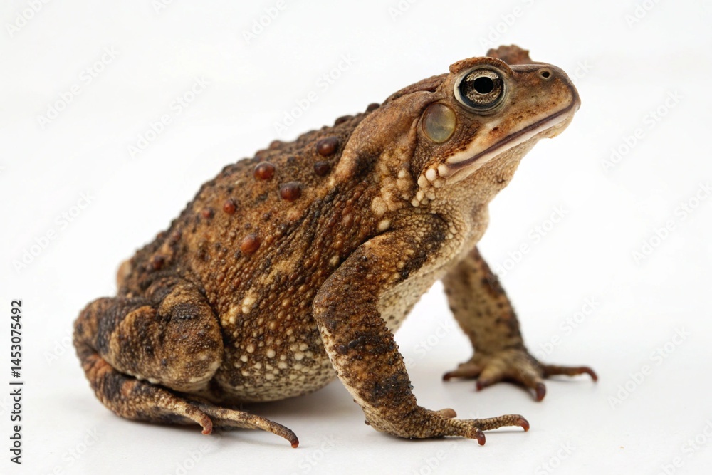 southern toad isolated on white background southern toad isolated on white background