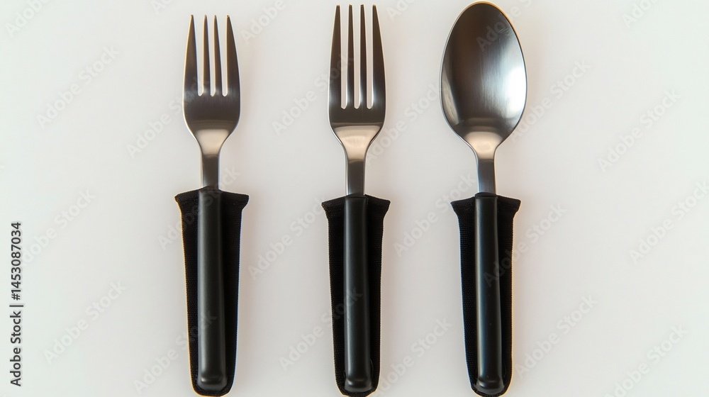 Fototapeta premium Utensils with ergonomic handles