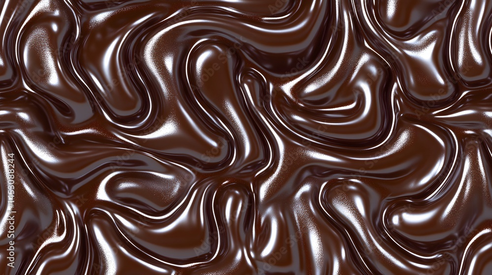 Swirling Melted Chocolate Background Texture Swirling Melted Chocolate Background Texture