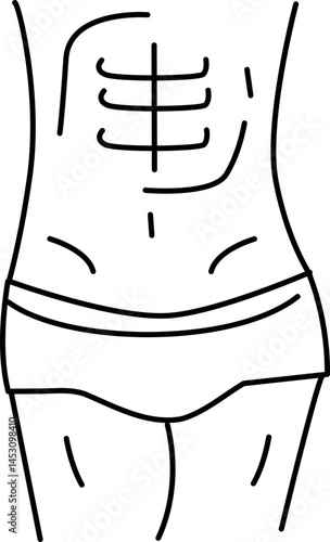 Man Muscle illustration.