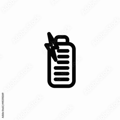 fully charged icon sign vector