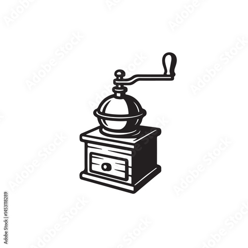 old coffee grinder