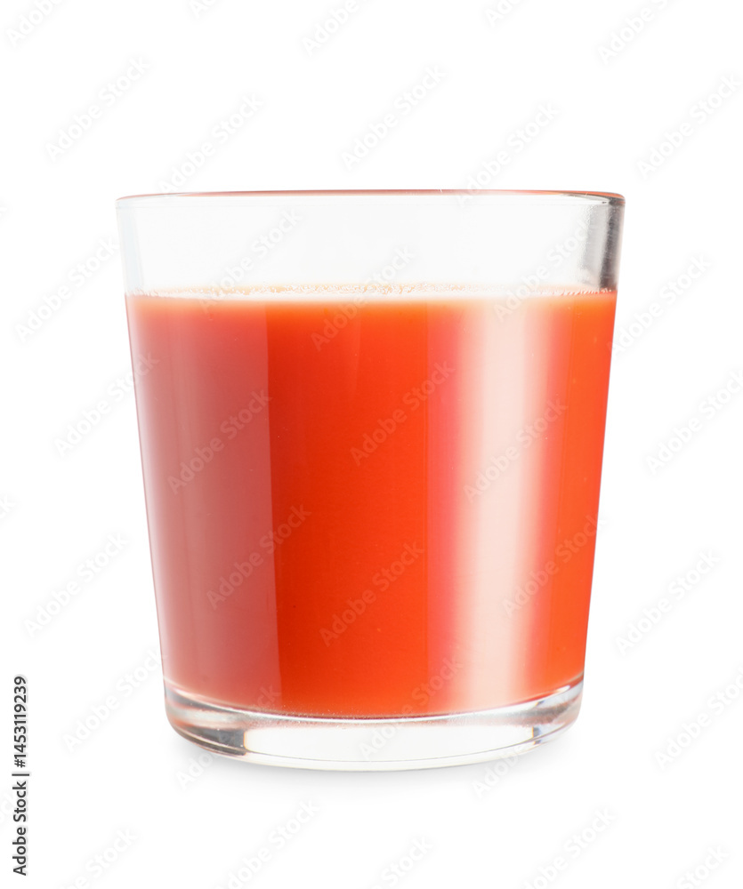 custom made wallpaper toronto digitalGlass of fresh tomato juice on white background