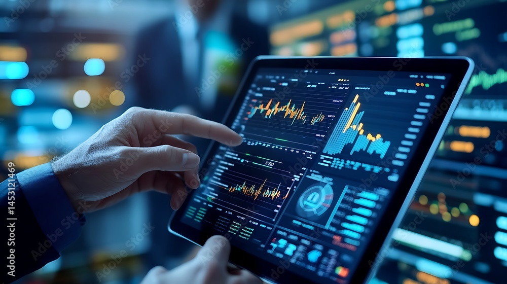 Analyzing Stock Market Data on a Tablet Analyzing Stock Market Data on a Tablet