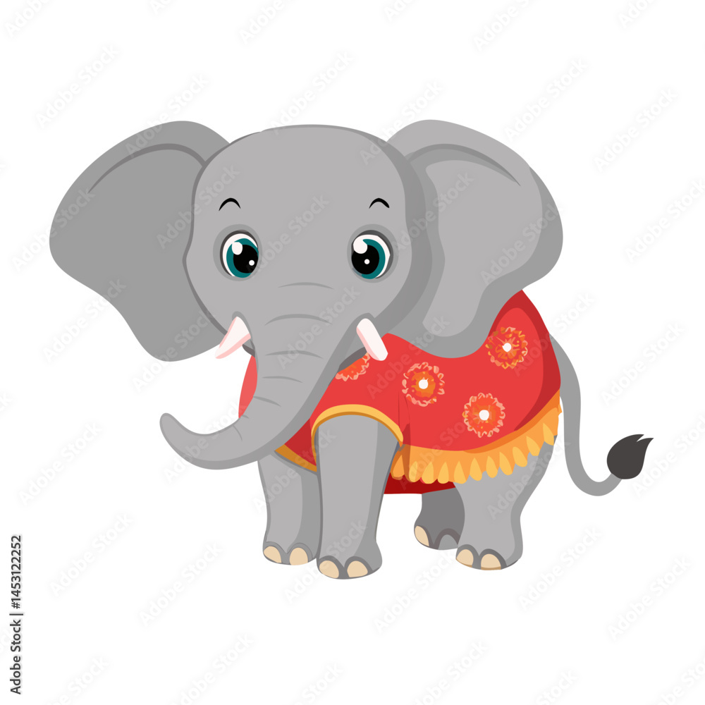 Fototapeta premium Elephant: The Majestic Giant of the Animal Kingdom