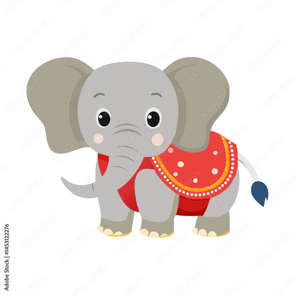 Fototapeta premium Elephant: The Majestic Giant of the Animal Kingdom