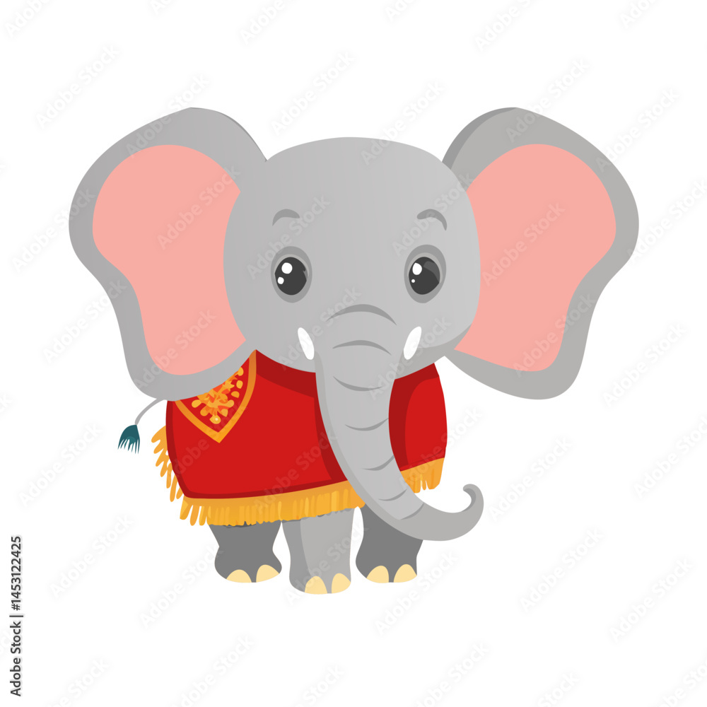 Fototapeta premium Elephant: The Majestic Giant of the Animal Kingdom