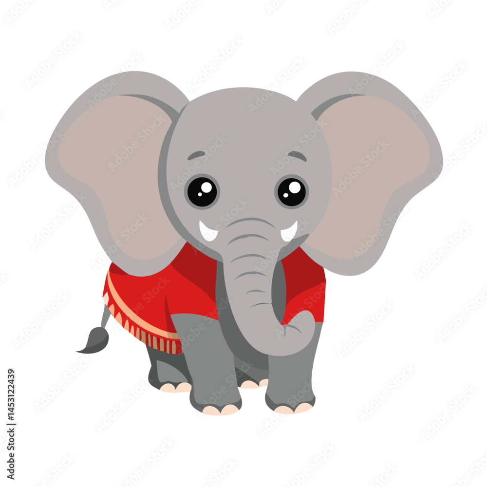 Fototapeta premium Elephant: The Majestic Giant of the Animal Kingdom