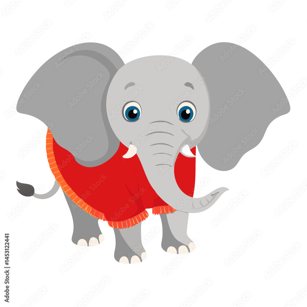 Fototapeta premium Elephant: The Majestic Giant of the Animal Kingdom