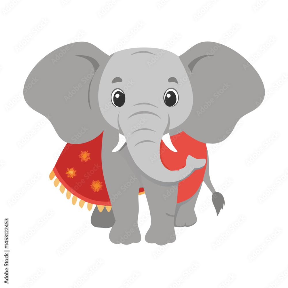 Fototapeta premium Elephant: The Majestic Giant of the Animal Kingdom