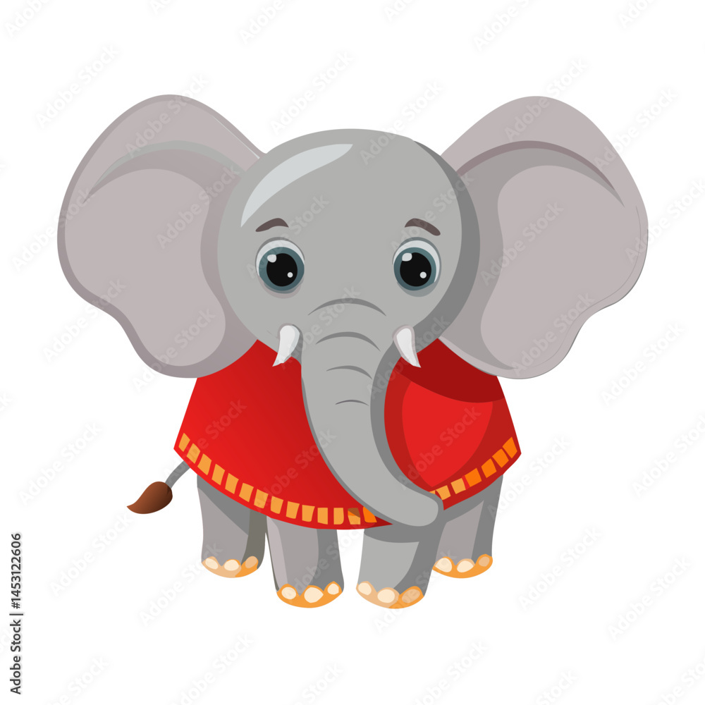 Fototapeta premium Elephant: The Majestic Giant of the Animal Kingdom