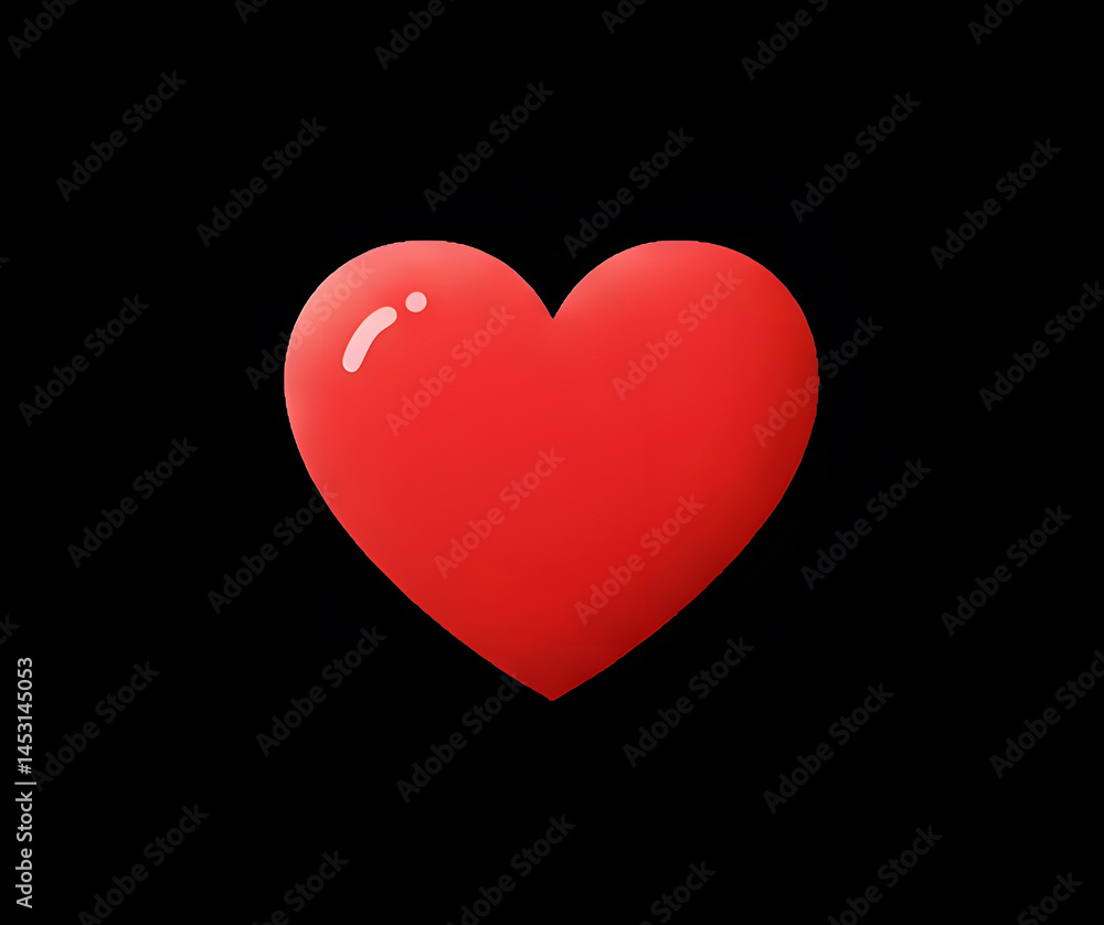 3d red pink heart isolated icon, symbol, web sticker for love, like, approve, life 3d red pink heart isolated icon, symbol, web sticker for love, like, approve, life