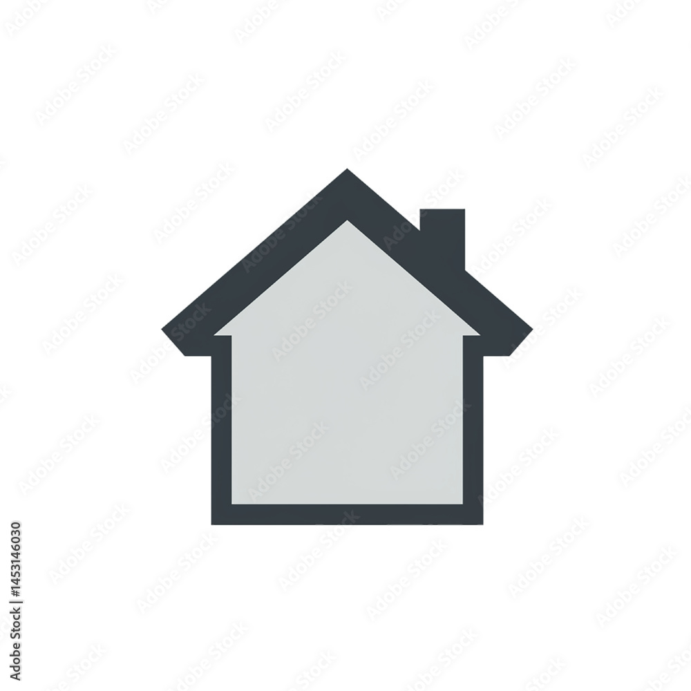 3d home icon isolated 3d home icon isolated