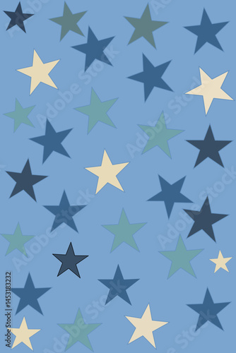 Vector image of bed sheet motif or floor motif 