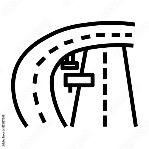 traffic Line Icon