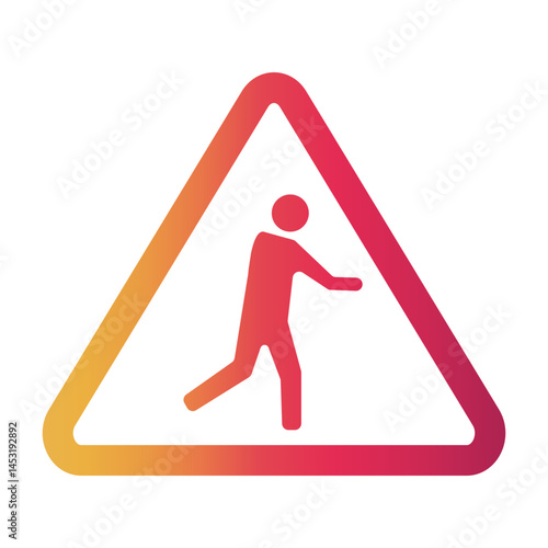 signaling Line Gradient Icon