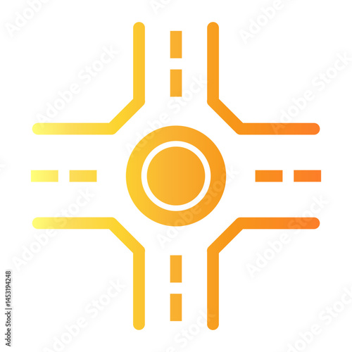 road Gradient icon