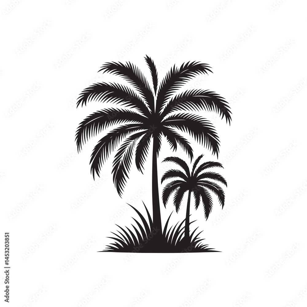 Obraz premium Palm Tree Vector (1).eps