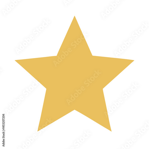 Shining Star Illuminating the Night Sky, Symbolizing Hope and Dreams