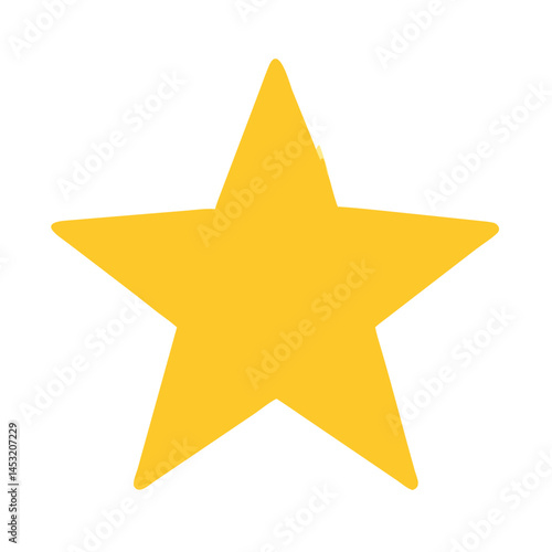 Shining Star Illuminating the Night Sky, Symbolizing Hope and Dreams